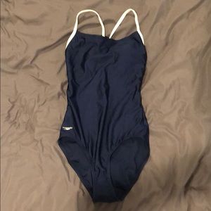 NWT Women’s Speedo one Piece - Navy/White - size 8